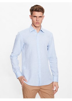 Boss Koszula 50490234 Błękitny Slim Fit ze sklepu MODIVO w kategorii Koszule męskie - zdjęcie 181124851