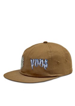 Vans Czapka z daszkiem Sunface Jockey VN000GKACR61 Brązowy ze sklepu MODIVO w kategorii Czapki z daszkiem męskie - zdjęcie 181124943