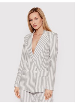 DeeZee Marynarka Natural Shades EMT002 Niebieski Regular Fit ze sklepu MODIVO w kategorii Marynarki damskie - zdjęcie 181124993