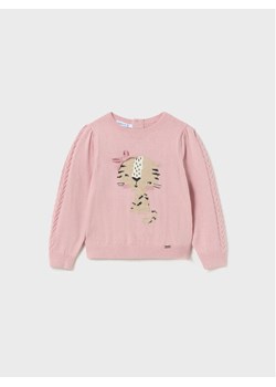 Mayoral Sweter 2.312 Różowy Regular Fit ze sklepu MODIVO w kategorii Bluzy i swetry - zdjęcie 181125012