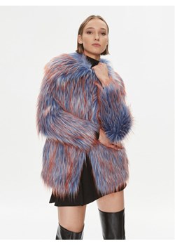 Pinko Futro Crudelia 102000 A18C Niebieski Regular Fit ze sklepu MODIVO w kategorii Futra damskie - zdjęcie 181125100