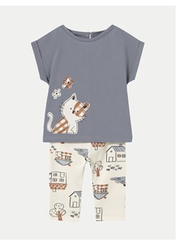 Mayoral Komplet t-shirt i legginsy 1738 Kolorowy Regular Fit ze sklepu MODIVO w kategorii Komplety niemowlęce - zdjęcie 181125150