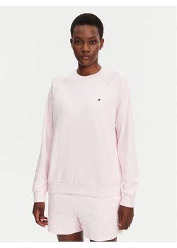 Tommy Hilfiger Bluza UW0UW05771 Różowy Regular Fit ze sklepu MODIVO w kategorii Bluzy damskie - zdjęcie 181125220