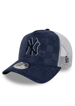 New Era Czapka z daszkiem New York Yankees Tonal Check 60595260 Granatowy ze sklepu MODIVO w kategorii Czapki z daszkiem męskie - zdjęcie 181125232