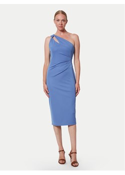 LAUREN RALPH LAUREN Sukienka koktajlowa 253903046004 Niebieski Slim Fit ze sklepu MODIVO w kategorii Sukienki - zdjęcie 181125312