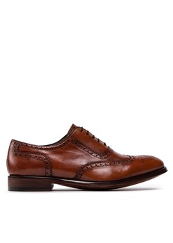 Lord Premium Półbuty Brogues 5501 Brązowy ze sklepu MODIVO w kategorii Buty eleganckie męskie - zdjęcie 181125514