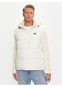Tommy Jeans Kamizelka DM0DM19632 Biały Regular Fit ze sklepu MODIVO w kategorii Kamizelki męskie - zdjęcie 181125543