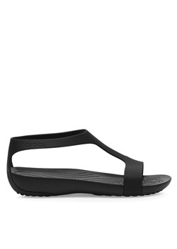Crocs Sandały SERENA SANDAL 205469-060_ Czarny ze sklepu MODIVO w kategorii Klapki damskie - zdjęcie 181125573