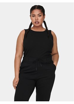 ONLY Carmakoma Top 15288958 Czarny Regular Fit ze sklepu MODIVO w kategorii Bluzki damskie - zdjęcie 181125723