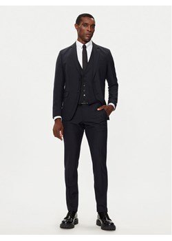 KARL LAGERFELD Garnitur 115244 544008 Granatowy Slim Fit - id: 0000304305436 - marki Karl Lagerfeld - 181125810 KARL LAGERFELD Garnitur 115244 544008 Granatowy Slim Fit ze sklepu MODIVO w kategorii Garnitury męskie - zdjęcie 181125810