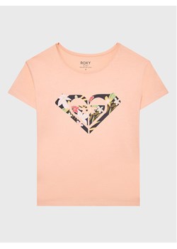 Roxy T-Shirt Day And Night ERGZT03954 Pomarańczowy Regular Fit ze sklepu MODIVO w kategorii Kaftaniki i bluzki - zdjęcie 181125930