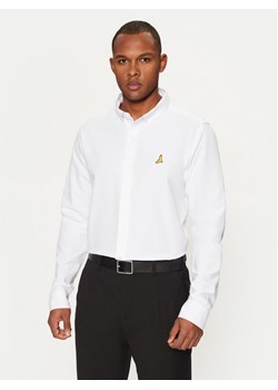 Brave Soul Koszula MSH-230CLAUDIANB Biały Slim Fit ze sklepu MODIVO w kategorii Koszule męskie - zdjęcie 181125981