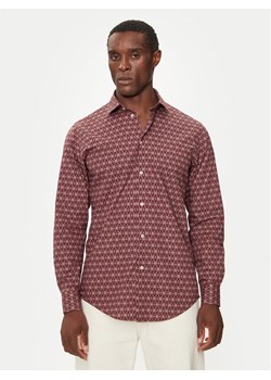 United Colors Of Benetton Koszula 56UAUQ04A Bordowy Regular Fit ze sklepu MODIVO w kategorii Koszule męskie - zdjęcie 181125983
