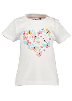 Blue Seven T-Shirt 901125 X Biały Regular Fit ze sklepu MODIVO w kategorii Bluzki dziewczęce - zdjęcie 181126044