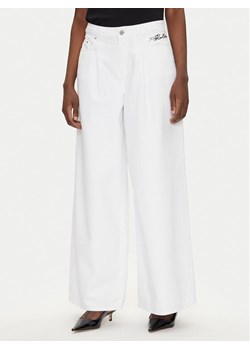 KARL LAGERFELD Jeansy A2W10158 Biały Wide Leg - id: 0000304770838 - marki Karl Lagerfeld - 181126094 KARL LAGERFELD Jeansy A2W10158 Biały Wide Leg ze sklepu MODIVO w kategorii Jeansy damskie - zdjęcie 181126094
