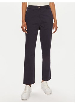 Gant Chinosy 4150261 Granatowy Slim Fit ze sklepu MODIVO w kategorii Spodnie damskie - zdjęcie 181126131