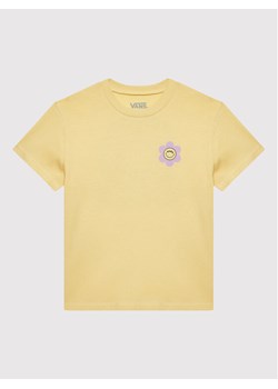 Vans T-Shirt Radically Happy Crew VN0A7YVK Żółty Regular Fit ze sklepu MODIVO w kategorii T-shirty chłopięce - zdjęcie 181126201