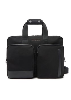Tommy Hilfiger Torba na laptopa Th Business Nylon Computer Bag AM0AM13191 Czarny ze sklepu MODIVO w kategorii Torby na laptopa - zdjęcie 181126202