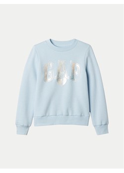 Gap Bluza 486515-03 Niebieski Regular Fit ze sklepu MODIVO w kategorii Bluzy chłopięce - zdjęcie 181126251