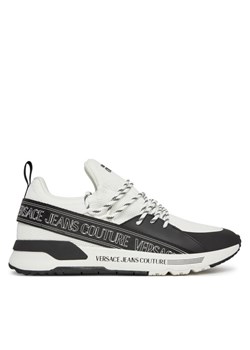 Versace Jeans Couture Sneakersy 78YA3SA3 Czarny ze sklepu MODIVO w kategorii Buty sportowe męskie - zdjęcie 181126353