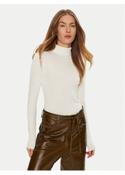 ACCESS FASHION Golf 44-8074 Biały Slim Fit ze sklepu MODIVO w kategorii Swetry damskie - zdjęcie 181126463
