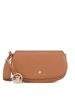 Beverly Hills Polo Club Torebka BHPC-S-001-07 Brązowy ze sklepu MODIVO w kategorii Listonoszki - zdjęcie 181126500