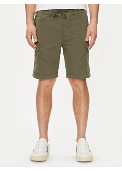 Pepe Jeans Szorty materiałowe Gymdigo Cargo Short PM801077 Khaki Regular Fit ze sklepu MODIVO w kategorii Spodenki męskie - zdjęcie 181126564