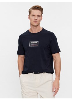 Tommy Hilfiger T-Shirt Label Hd Print Tee MW0MW34391 Granatowy Regular Fit ze sklepu MODIVO w kategorii T-shirty męskie - zdjęcie 181126610