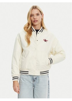 Guess Jeans Kurtka bomber W5RL43 WHAA2 Beżowy Regular Fit ze sklepu MODIVO w kategorii Kurtki damskie - zdjęcie 181126712