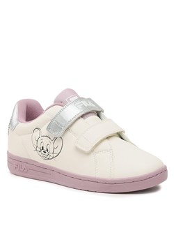 Fila Sneakersy Wb Crosscourt 2 Nt Low Kids FFK0096.13159 Biały ze sklepu MODIVO w kategorii Trampki dziecięce - zdjęcie 181126794
