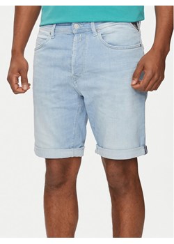 Replay Szorty jeansowe MA981Y.000.573 66G Niebieski Tapered Fit ze sklepu MODIVO w kategorii Spodenki męskie - zdjęcie 181126803
