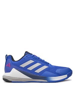 adidas Buty halowe Novaflight 2 ID3668 Niebieski ze sklepu MODIVO w kategorii Buty sportowe męskie - zdjęcie 181126862