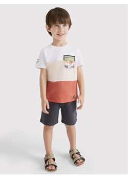 Mayoral Komplet t-shirt i szorty sportowe 3659 Biały Regular Fit ze sklepu MODIVO w kategorii Komplety chłopięce - zdjęcie 181127024