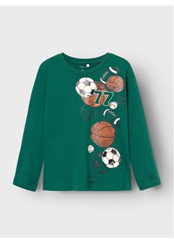 NAME IT Bluzka 13220044 Zielony Regular Fit - id: 0000302558667 - marki Name It - 181127071 NAME IT Bluzka 13220044 Zielony Regular Fit ze sklepu MODIVO w kategorii T-shirty chłopięce - zdjęcie 181127071