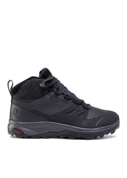 Salomon Trekkingi Outsnap Cswp W 411101 20 V0 Czarny ze sklepu MODIVO w kategorii Buty trekkingowe damskie - zdjęcie 181127074