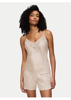 Triumph Piżama Wild Azalea 10221499 Beżowy Regular Fit ze sklepu MODIVO w kategorii Piżamy damskie - zdjęcie 181127313
