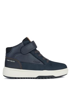 Geox Sneakersy J Bunshee Boy B Abx J16FMA 0ME32 C0045 D Granatowy - id: 0000302562237 - marki Geox - 181127364 Geox Sneakersy J Bunshee Boy B Abx J16FMA 0ME32 C0045 D Granatowy ze sklepu MODIVO w kategorii Buty zimowe dziecięce - zdjęcie 181127364