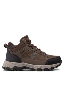 Skechers Trapery Melano 204477/CHOC Brązowy ze sklepu MODIVO w kategorii Buty trekkingowe męskie - zdjęcie 181127400