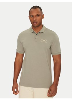 EA7 Emporio Armani Polo 7M000300 AF13739 U8058 Szary Regular Fit ze sklepu MODIVO w kategorii T-shirty męskie - zdjęcie 181127410