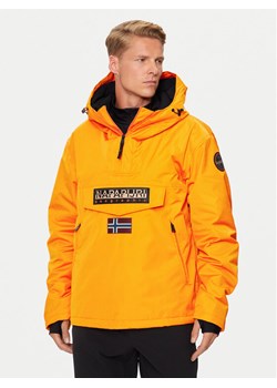 Napapijri Kurtka anorak Rainforest Next NP0A4IB9 Pomarańczowy Regular Fit ze sklepu MODIVO w kategorii Kurtki męskie - zdjęcie 181127420