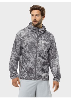 Jack Wolfskin Wiatrówka Prelight 1307861 Szary Regular Fit ze sklepu MODIVO w kategorii Kurtki męskie - zdjęcie 181127530