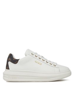 Guess Sneakersy FL8VIB LEA12 Biały ze sklepu MODIVO w kategorii Buty sportowe damskie - zdjęcie 181127531