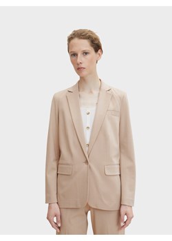Tom Tailor Marynarka 1032858 Beżowy Regular Fit ze sklepu MODIVO w kategorii Marynarki damskie - zdjęcie 181127672