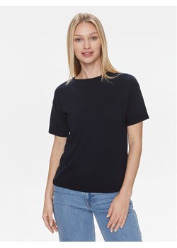 United Colors Of Benetton T-Shirt 103CD102M Granatowy Regular Fit ze sklepu MODIVO w kategorii Bluzki damskie - zdjęcie 181127753