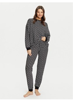 Guess Piżama O5RX09 KCMB2 Czarny Regular Fit ze sklepu MODIVO w kategorii Piżamy damskie - zdjęcie 181127802