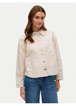 Vero Moda Koszula jeansowa Jamie 10331693 Beżowy Relaxed Fit ze sklepu MODIVO w kategorii Koszule damskie - zdjęcie 181127840