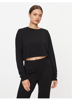 Noisy May Bluzka Frida 27026051 Czarny Cropped Fit ze sklepu MODIVO w kategorii Bluzki damskie - zdjęcie 181127924