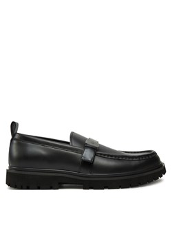 Calvin Klein Jeans Mokasyny Eva Apron Loafer Hdw YM0YM01252 Czarny ze sklepu MODIVO w kategorii Mokasyny męskie - zdjęcie 181127940