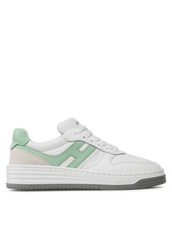 HOGAN Sneakersy HXW6300EU50ODZ Biały - id: 0000302940691 - marki Hogan - 181128063 HOGAN Sneakersy HXW6300EU50ODZ Biały ze sklepu MODIVO w kategorii Buty sportowe damskie - zdjęcie 181128063