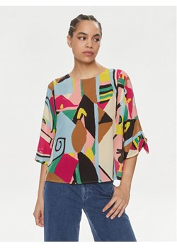 Weekend Max Mara Bluzka Pomposa 2415111072 Kolorowy Regular Fit ze sklepu MODIVO w kategorii Bluzki damskie - zdjęcie 181128330